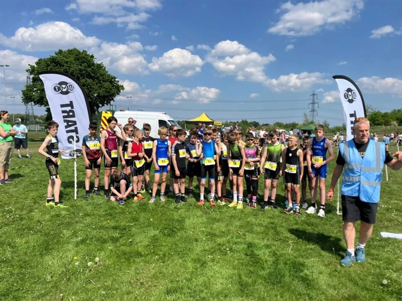 Wakefield Juniors Celebrate Duathlon Success